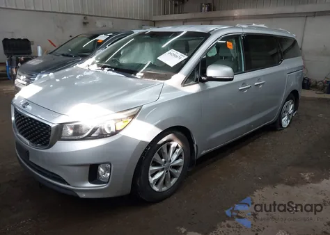 2015 Kia Sedona Ex z USA, uszkodzony, nr VIN KNDMC5C16F6019961